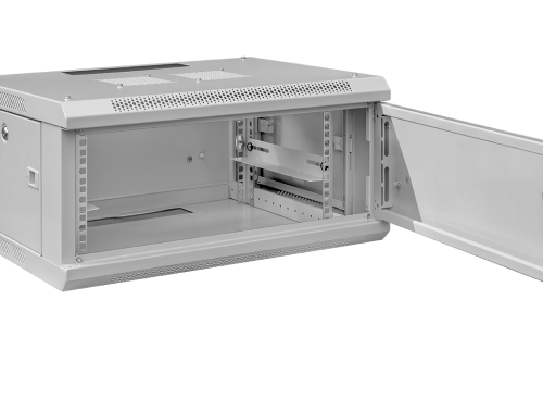 Szafa wisząca rack 19” W1 4U 600/450mm; szara