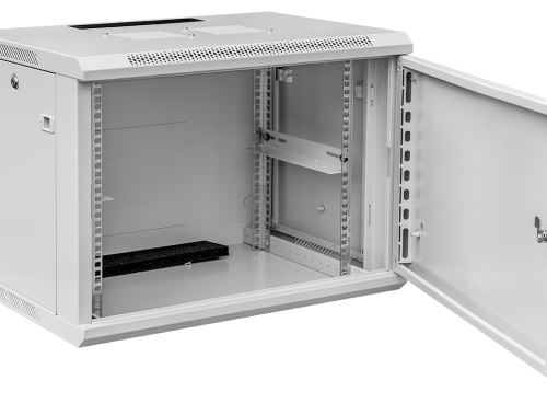 Szafa wisząca rack 19” W1 6U 600/450mm; szara