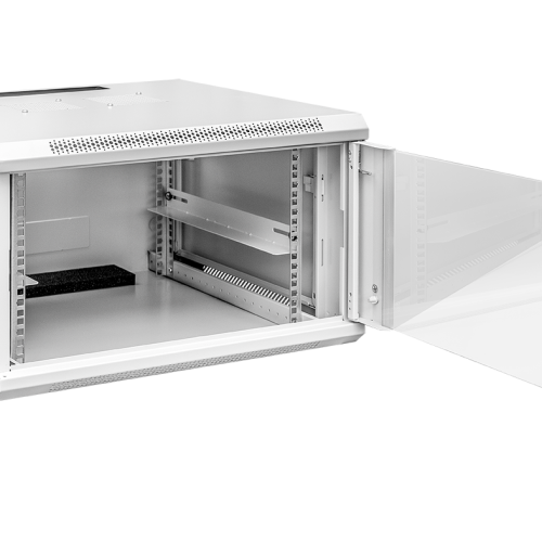 Szafa wisząca rack 19” W2 6U 600/450mm; szara