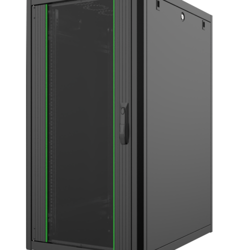 Szafa teleinformatyczna GTN 19” 22U 600/800mm czarna