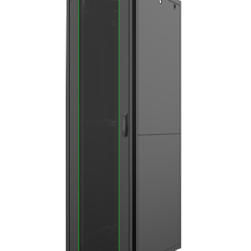 Szafa teleinformatyczna GTN 19” 42U 600/800mm czarna