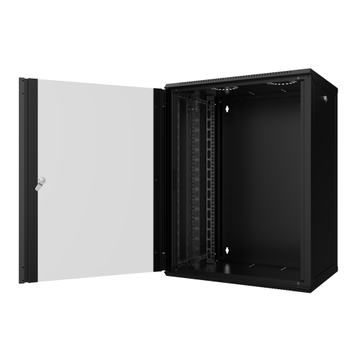 Szafa wisząca WTC COM-BOX 19” 6U 565/450mm czarna