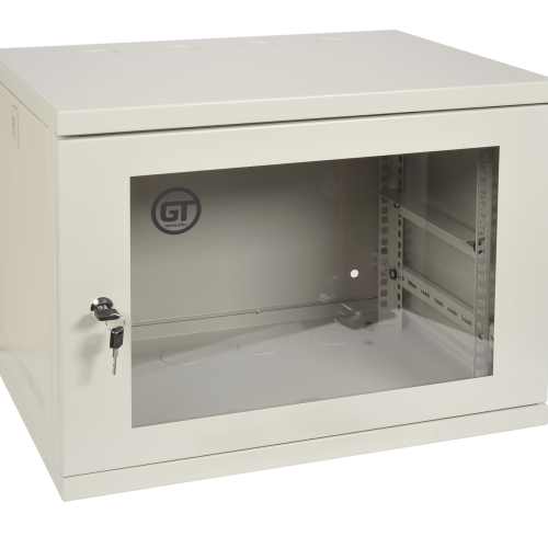 Szafa 19” BoxLINE wisząca 6U 540/400mm szara
