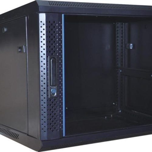 Szafa 19” FlatLINE wisząca 12U 600/450mm do złożenia czarna
