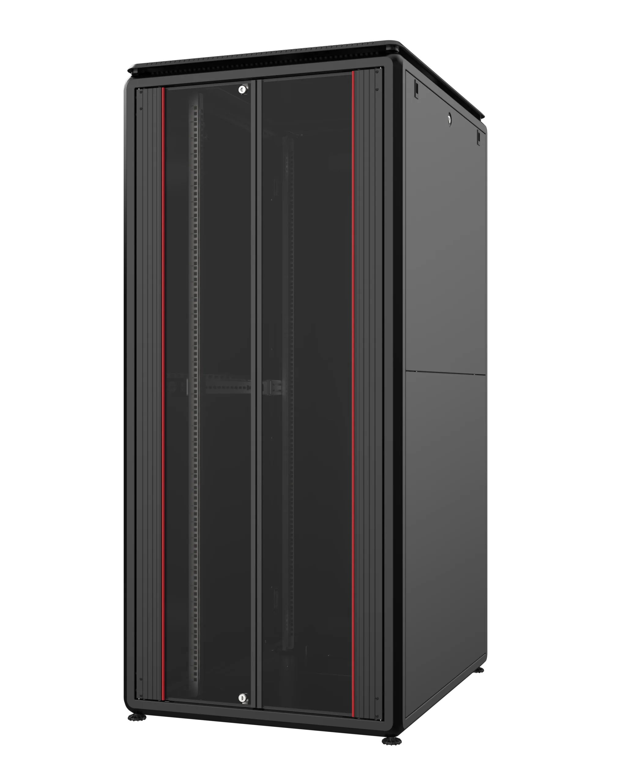 Szafa uniwersalna GTV 19” 46U 800/1000mm czarna