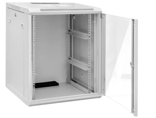 Szafa wisząca rack 19” W2 18U 600/450mm; szara