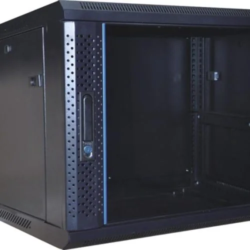 Szafa 19” FlatLINE wisząca 6U 600/600mm do złożenia czarna