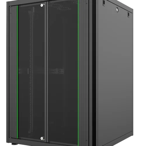 Szafa teleinformatyczna GTN 19” 24U 800/800mm czarna
