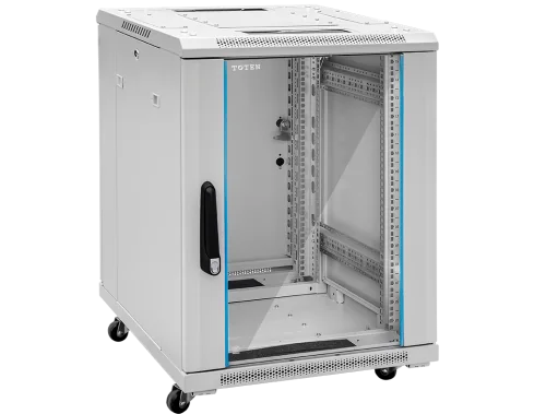Szafa teleinformatyczna rack 19” G7 22U 600/600mm; szara