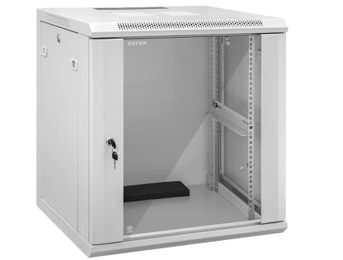 Szafa wisząca rack 19” W2 9U 600/600mm; szara