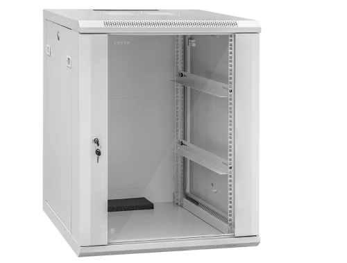 Szafa wisząca rack 19” W2 18U 600/450mm; szara