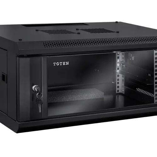 Szafa wisząca rack 19” W2 4U 600/450mm; czarna