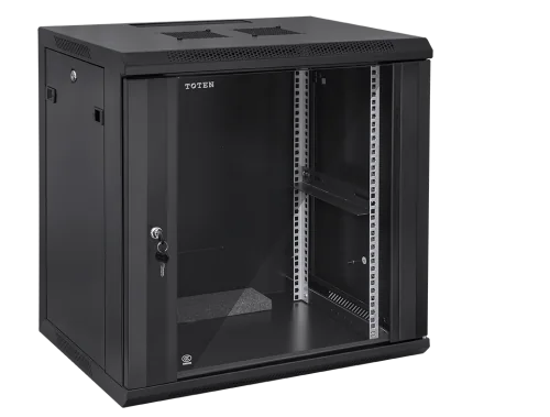 Szafa wisząca rack 19” W2 9U 600/450mm; czarna