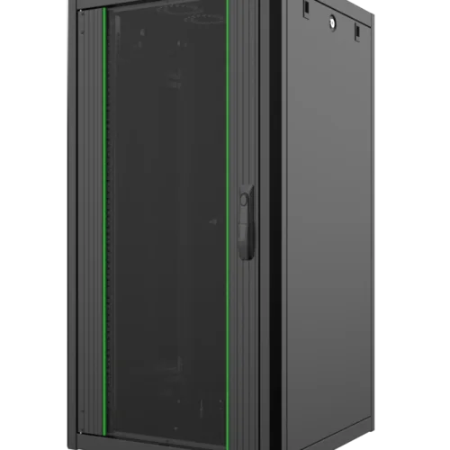 Szafa teleinformatyczna GTN 19” 22U 600/600mm czarna