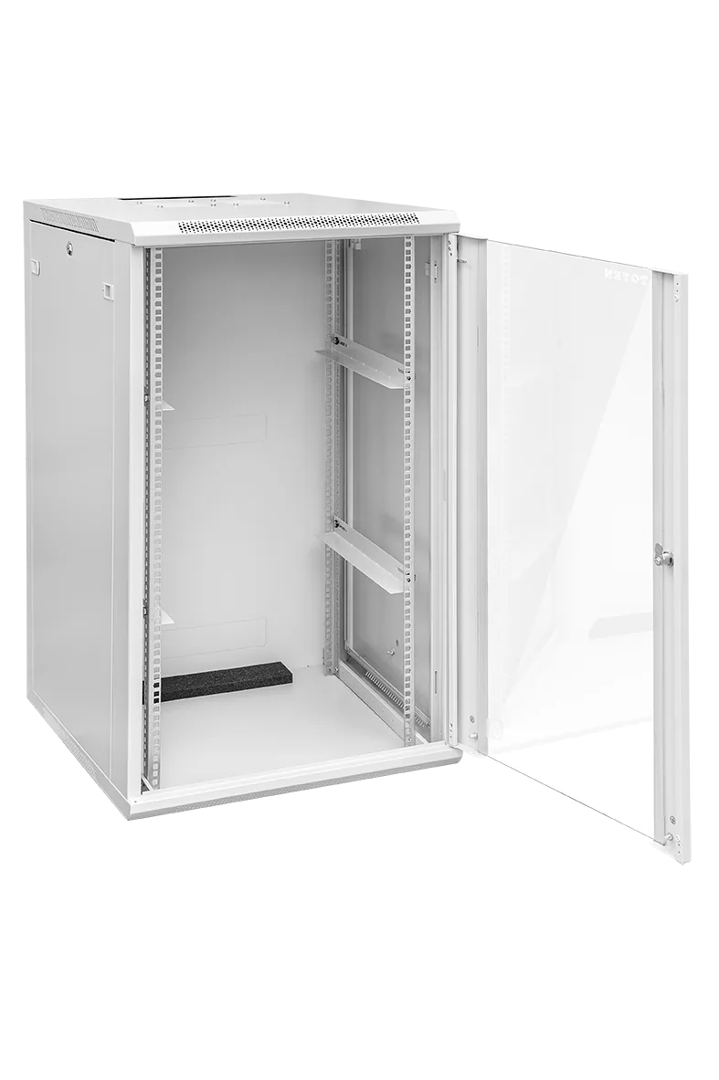 Szafa wisząca rack 19” W2 27U 600/600mm; szara - obrazek 2