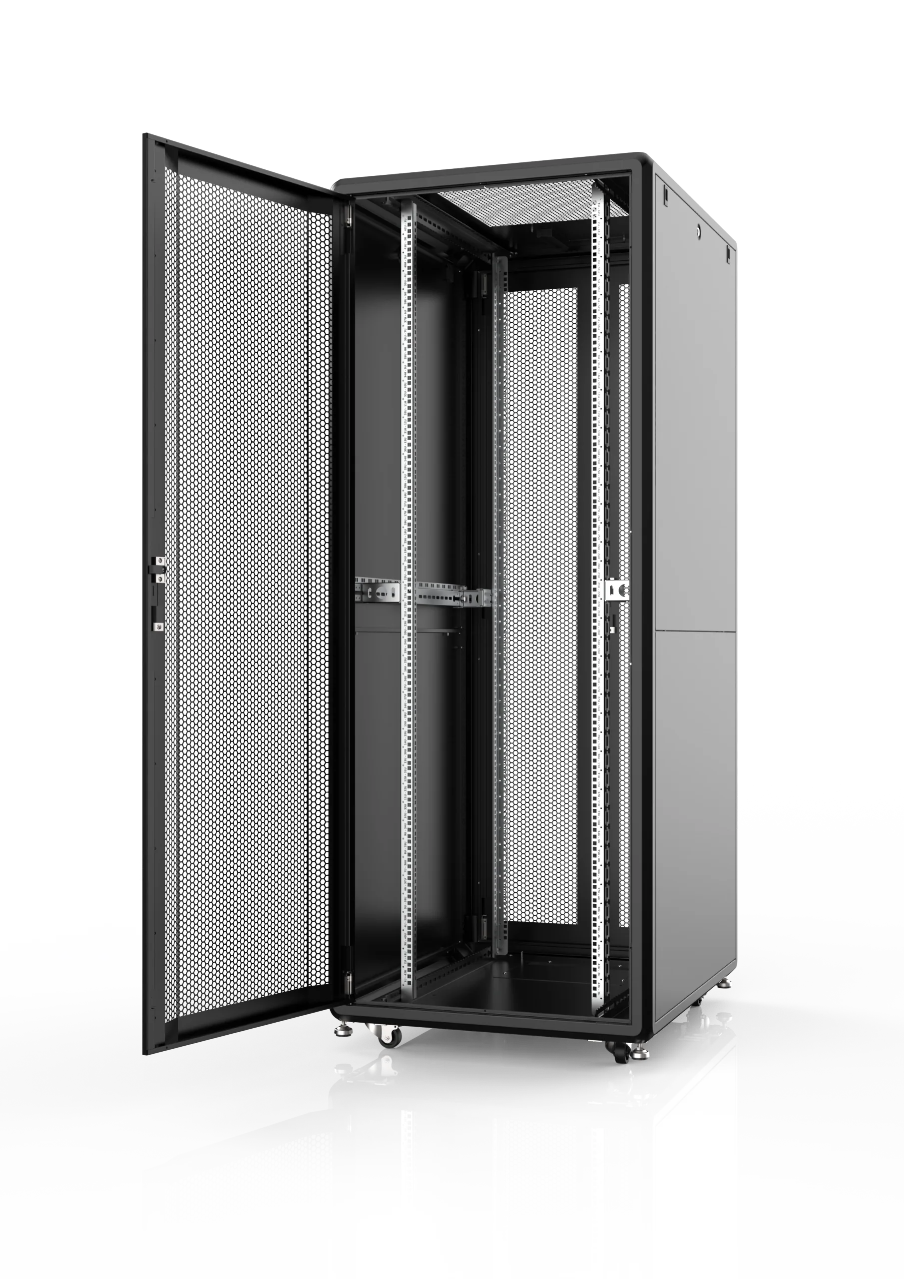 Szafa serwerowa GTS 19” 45U 800/1000mm czarna - obrazek 2