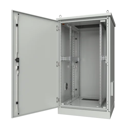 Szafa stojąca IP55 19” 26U 800/800mm szara