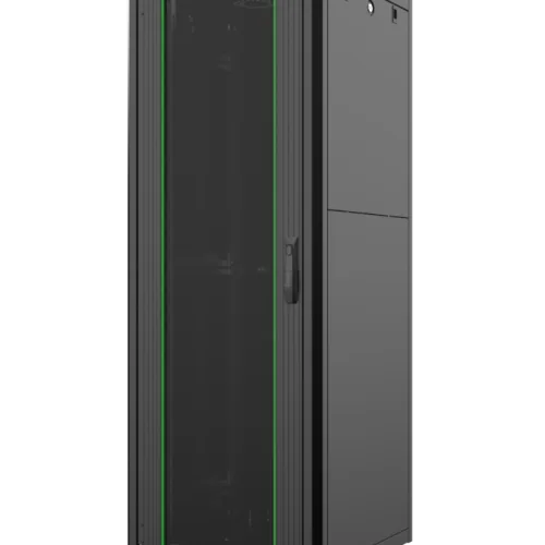 Szafa teleinformatyczna GTN 19” 42U 600/600mm czarna