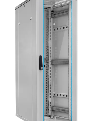 Szafa teleinformatyczna rack 19” G7 32U 600/1000mm; szara