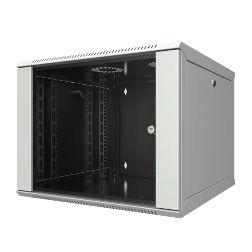 Szafa wisząca WTC COM-BOX 19” 6U 565/600mm szara