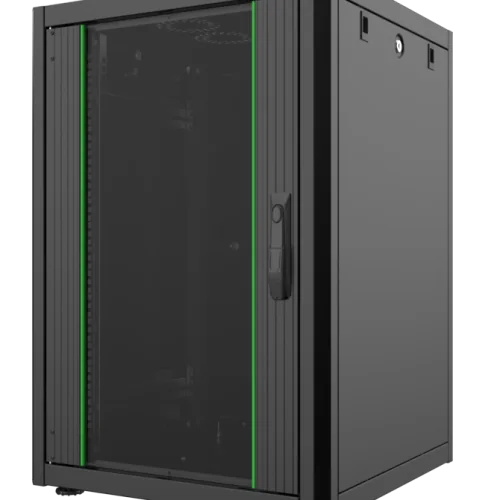 Szafa teleinformatyczna GTN 19” 18U 600/600mm czarna