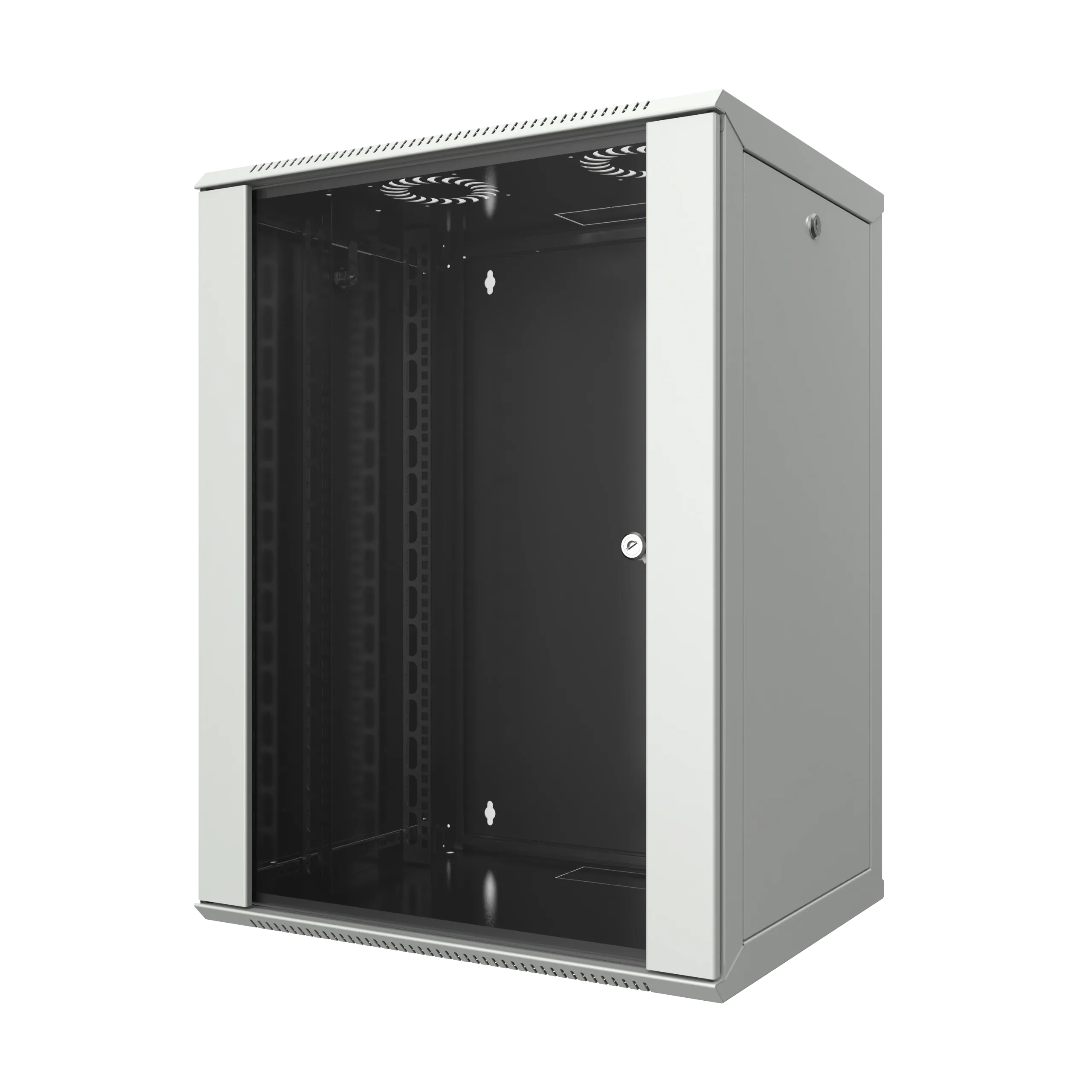 Szafa wisząca WTC COM-BOX 19” 9U 565/450mm szara