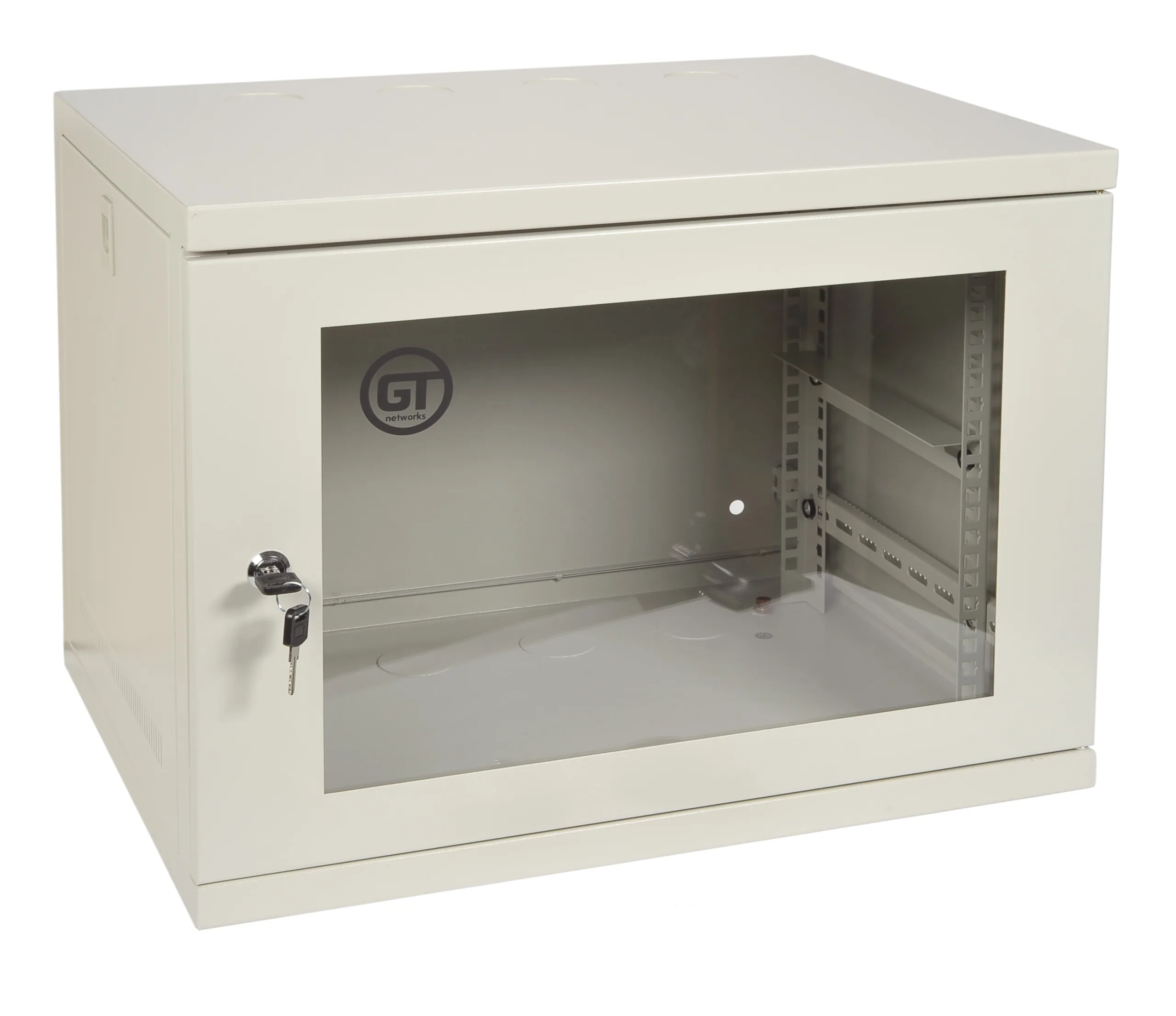 Szafa 19” BoxLINE wisząca 8U 540/400mm szara