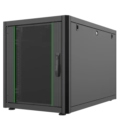 Szafa teleinformatyczna GTN 19” 12U 600/1000mm czarna