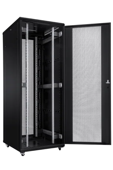 Szafa serwerowa rack 19” G3 42U 800/800mm; czarna - obrazek 2
